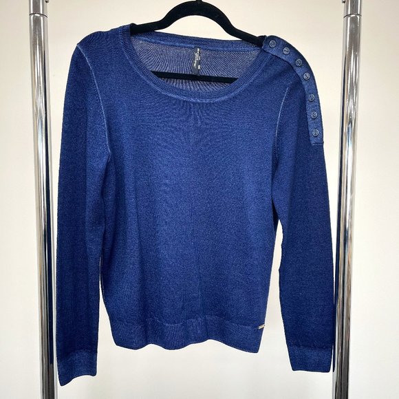 Saint James Blue Sweater - Picture 1 of 1